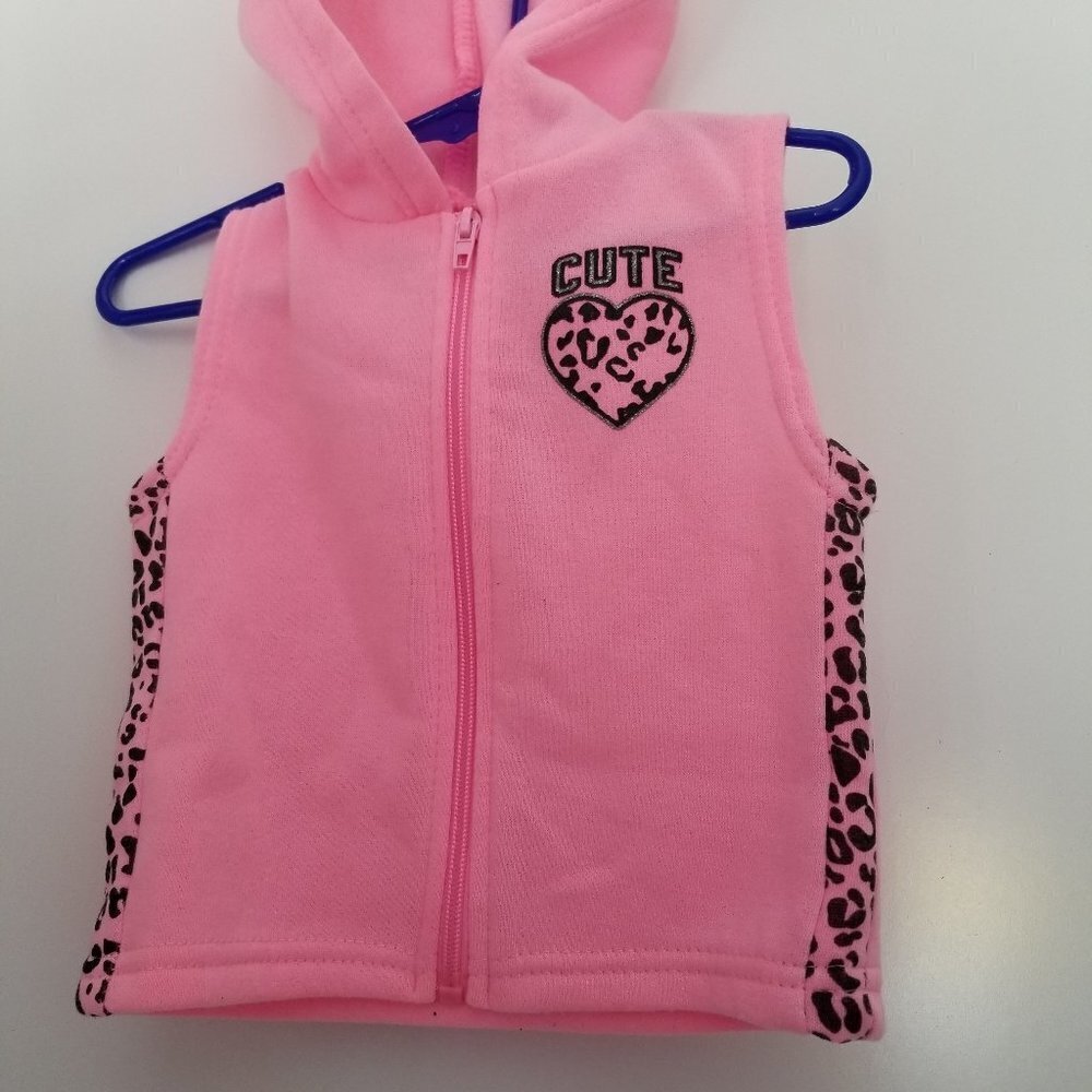 Girls Diva Fleece Vest 18 months🧥